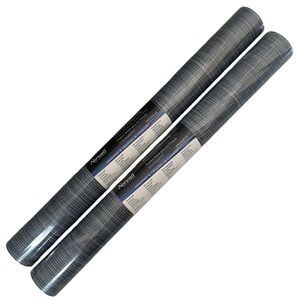 2 Rolls Norwall Pre-pasted Solid Vinyl Wallcovering Stripped 56.4 sq. ft